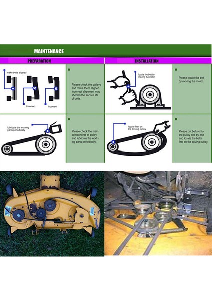 Çim Biçme Makinesi Için V Kayışı-1 * Biçme Kayışı-Gösterildiği Gibi (Yurt Dışından) fiyatları