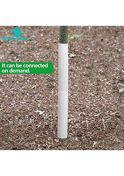 Yeşil Ev Ağaç Kabuğu Koruyucuları Kullanımı Kolay Oluklu Ağaç Gövdesi Tüp Korumaları (Yurt Dışından) indirimleri