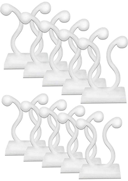 Asma Klipsi-80 * Bitki Tırmanma Duvarı Sabitleme Klipsi-Beyaz (Yurt Dışından) modelleri