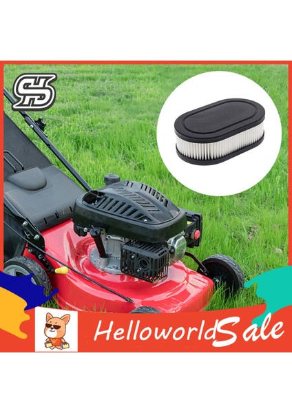 Helloworld Çim Biçme Makinesi Filtresi Aşınmaya Dayanıklı Biçme Makinesi Hava Filtresinin Değiştirilmesi (Yurt Dışından)