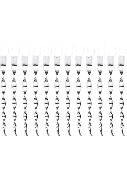 12/30 Adet Yansıtıcı Çubuklar Kuş Cihazı, Yansıtıcı Kuş Caydırıcı Çubuklar, Kuş Kontrolü Için Yansıtıcı Gümüş Rüzgar Spirali (Yurt Dışından) modelleri