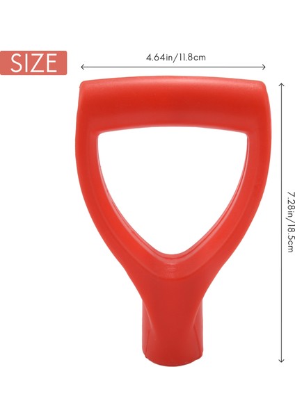Plastik D-Grip Kolu Bahçe Kar Temizleme Maça Çatal Kürek (Yurt Dışından) indirimleri