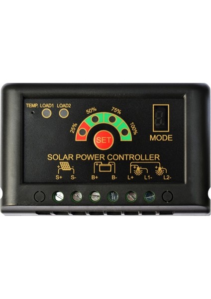 20A Solar Şarj Kontrol Cihazı-1 x Solar Kontrol Cihazı-Siyah (Yurt Dışından) fiyatları