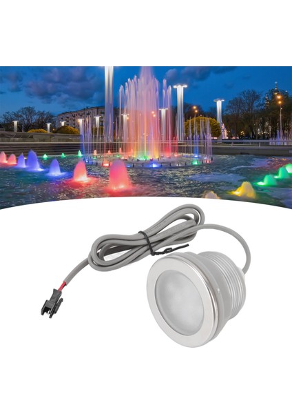 Sualtı LED Banyo Işığı, Dalgıç LED Havuz Işıkları Küvetler Için Çeşme Için Dekoratif AC12V (Yurt Dışından) fırsatları