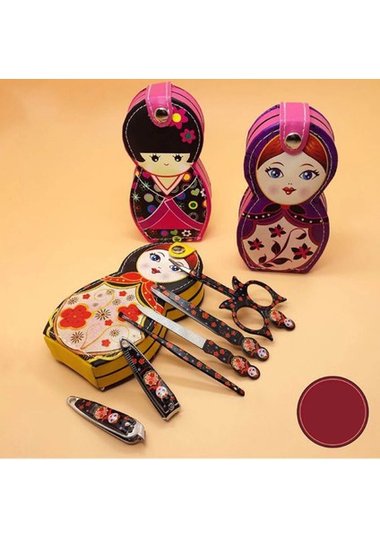6 Adet/takım Manikür Tırnak Makası Rus Bebeği Pedikür Tırnak Aracı Seyahat Seti Kesme Makinesi Bakım Kesme Makinesi Bakım Taşınabilir Tırnak Ucu Kesici (Yurt Dışından) modelleri
