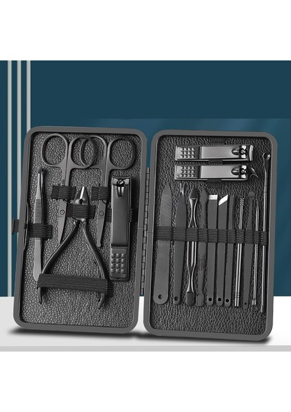 7/10/12/16 Adet Manikür Kesiciler Tırnak Makası Seti Ev Paslanmaz Çelik Kulak Kaşık Tırnak Makası Pedikür Tırnak Makası Aracı (Yurt Dışından) fırsatları