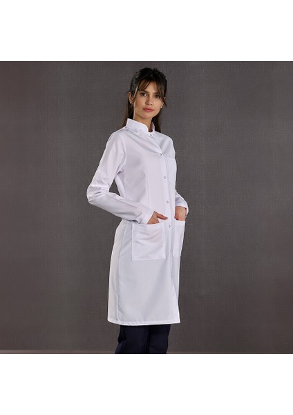 Kadın Hakim Yaka Doktor Önlüğü Hemşire Eczacı Öğretmen Labaratuvar Alpaka Kumaş fiyatları
