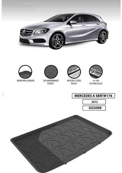 Mercedes A Seri W176 2012 Bagaj Havuzu