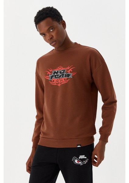 Erkek Sweatshirt Kahverengi M500242 fiyatları