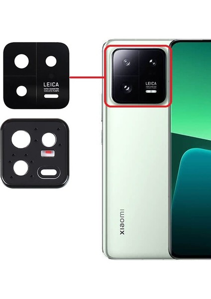 Xiaomi 13 Uyumlu Kamera Lensi Cam Full 2211133C 2211133G