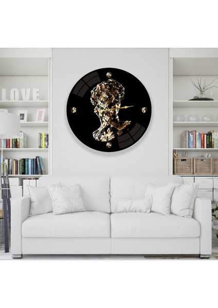 Heykel Cam Saat - 60 cm