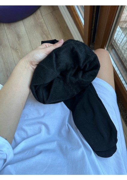 Fit Termal Külotlu Çorap (Black)