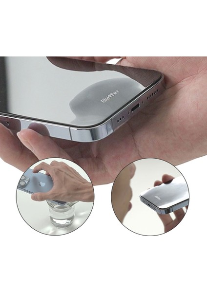 Apple iPhone 12 Pro Max 9h Temperli Zore Hizalama Aparatlı Hadid Glass Cam Ekran Koruyucu