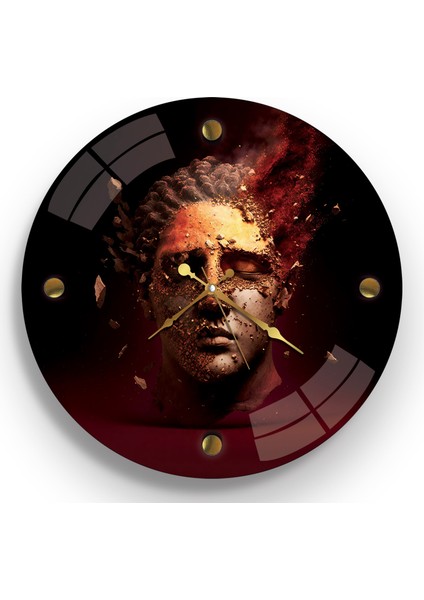 Heykel Cam Saat - 40 cm