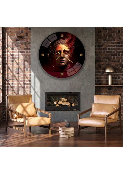 Heykel Cam Saat - 40 cm modelleri