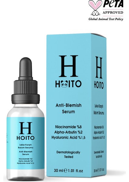 Leke Karşıtı Bakım Serumu 30ML - Niacinamide % 8 Alpha-Arbutin % 2 Hyaluronik Acid % 1,5