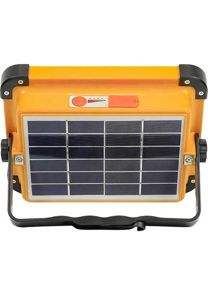 CT-4698 Taşınabilir Şarjlı Solar Projektör 200 Watt