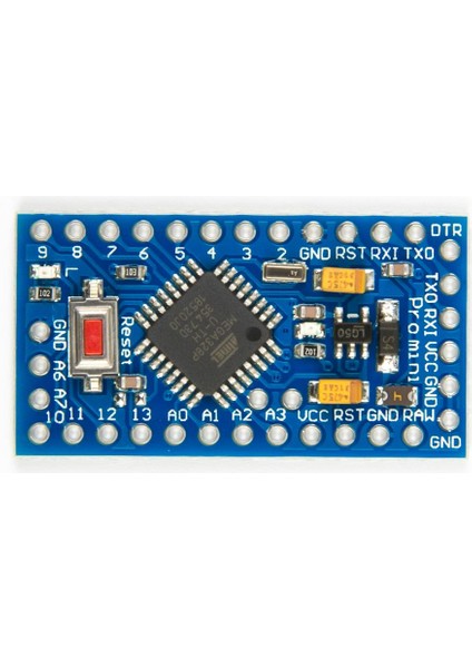 Pro Mini ATMEGA 328 - 5 V / 16 MHz (Header ile Birlikte)