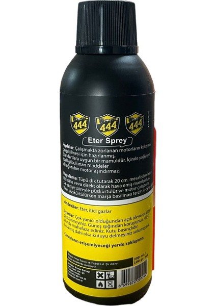 Eter Sprey 200 ml