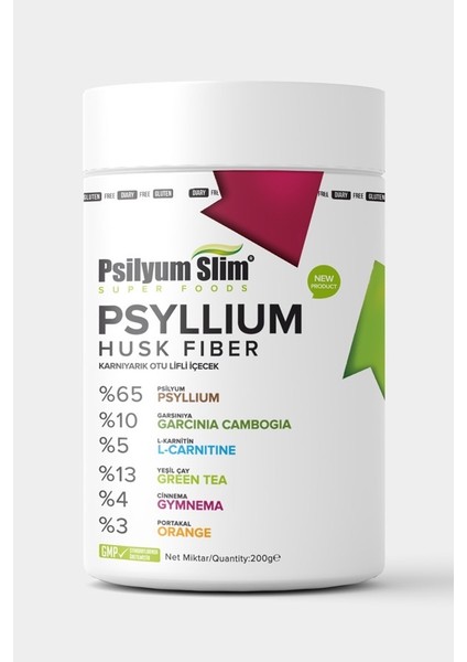 Detox Psyllium Karnıyarık Otu Tozu Çayı 200GR