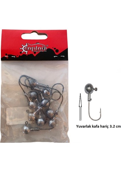 6429 Jig Head Cracker Ball 3/0 - 14GR 10 Adet