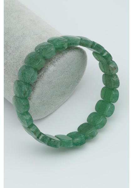 Green Kuvars Doğal Taş Bileklik 9 x 14 mm Bileklik