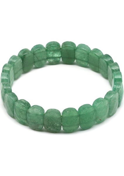 Green Kuvars Doğal Taş Bileklik 9 x 14 mm Bileklik fiyatları