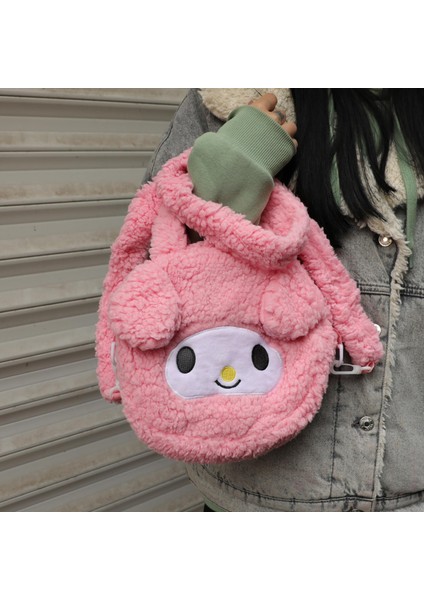 Kawai Sanrio Kuromi Siyah Çanta El Omuz Çantası