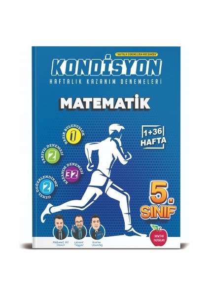 Newton Yayınları 5. Sınıf Kondisyon Matematik 37 Hafta Deneme