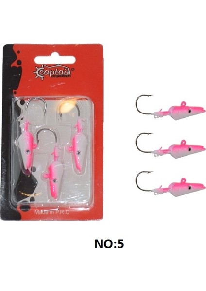 6457 Sandeel Jig Head 15gr Ultimate Sardine 3'lü Set No:5