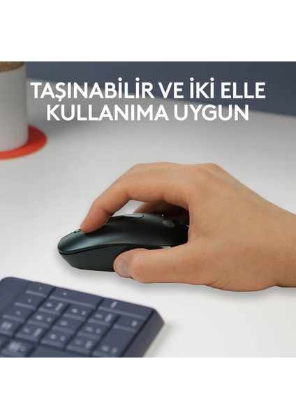 Lenovo Lecoo WS205 Kablosuz 1600DPI 4 Tuşlu Optik Mouse Siyah