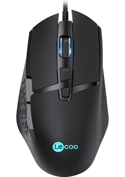 MG1101 Kablolu RGB LED Aydınlatmalı 6400DPI 8 Tuşlu Gaming Mouse Siyah