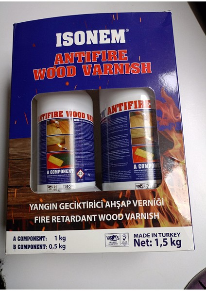 Isonem Antıfıre Woodvernik1,5 kg