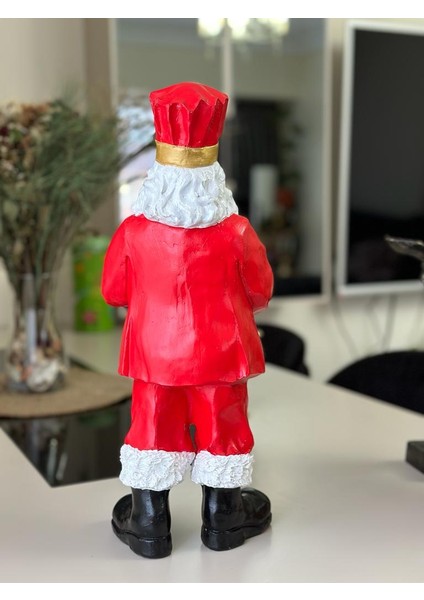 Kurabiyeli Noel Baba Heykel Biblo Yılbaşı Yeni Yıl modelleri