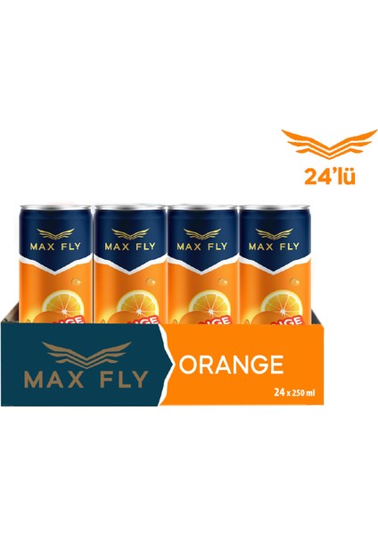 Max Fly Orange 250 ml 24 Adet