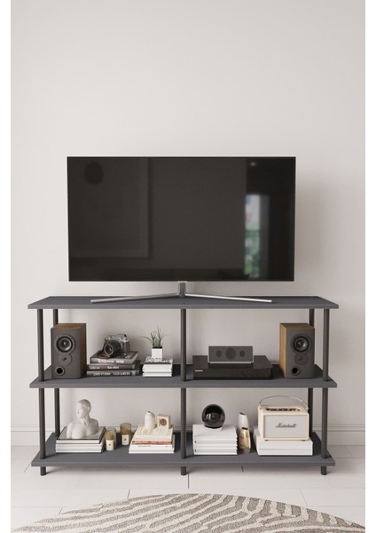 Çevir Kur 150 cm Tv Sehpası, Tv Ünitesi Antrasit