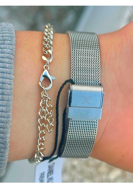 DK.FT.1.322 Daniel Klein Çelik Kordon 30 mt Suya Dayanıklı Yeni Sezon Şık Tasarım Bayan Kol Saati indirimleri