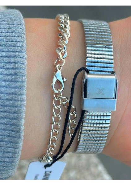 DK.FT.1.323 Daniel Klein Çelik Kordon 30 mt Suya Dayanıklı Yeni Sezon Şık Tasarım Bayan Kol Saati indirimleri