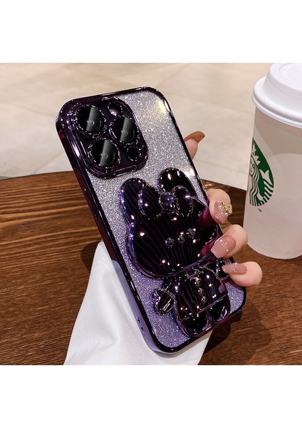 iPhone 15 Pro Elektrolizle Tam Kapak Telefon Kılıfı (Yurt Dışından)