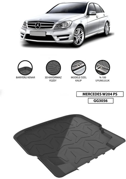 Mercedes W204 Ps Bagaj Havuzu