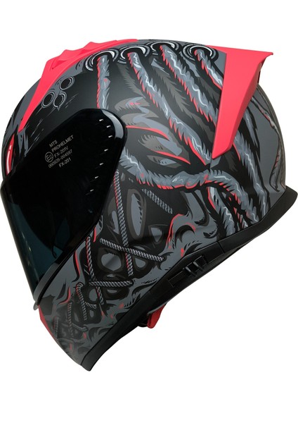-801 Snake Kapalı Kask (Dreka)