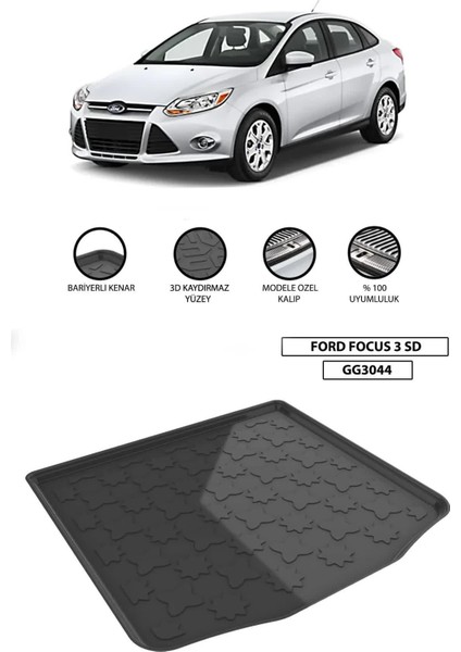 Ford Focus 3 Sd Bagaj Havuzu