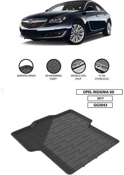 Opel Insignia Sd 2017 Bagaj Havuzu