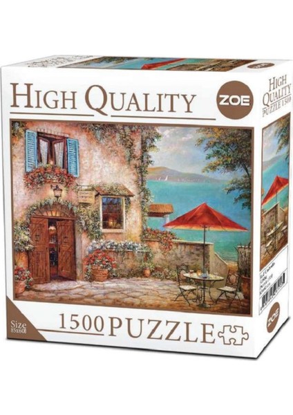 High Quality 1500 Parça Puzzle Red Umbrella 0474