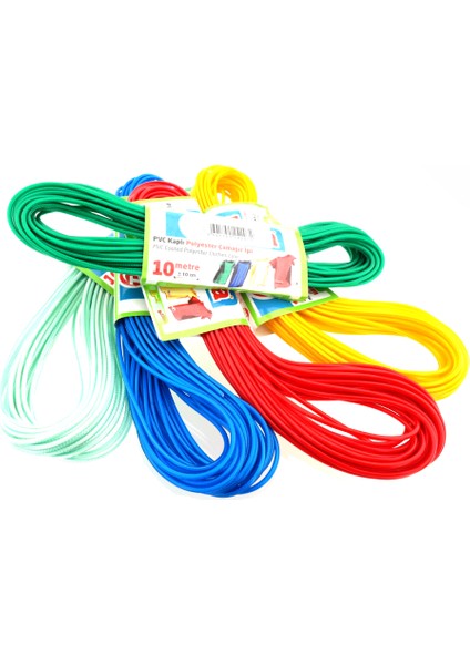 Pvc Kaplı Çamaşır Ipi 10 Metre