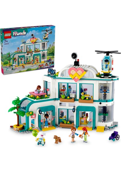 ® Friends Heartlake City Hastanesi 42621 - 7 Yaş & Üzeri Çocuklar için Yaratıcı Oyuncak Yapım Seti (1045 Parça)