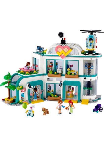 ® Friends Heartlake City Hastanesi 42621 - 7 Yaş & Üzeri Çocuklar için Yaratıcı Oyuncak Yapım Seti (1045 Parça)