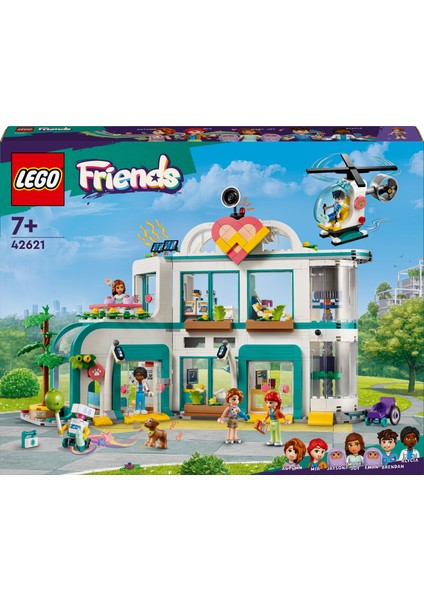 ® Friends Heartlake City Hastanesi 42621 - 7 Yaş & Üzeri Çocuklar için Yaratıcı Oyuncak Yapım Seti (1045 Parça)