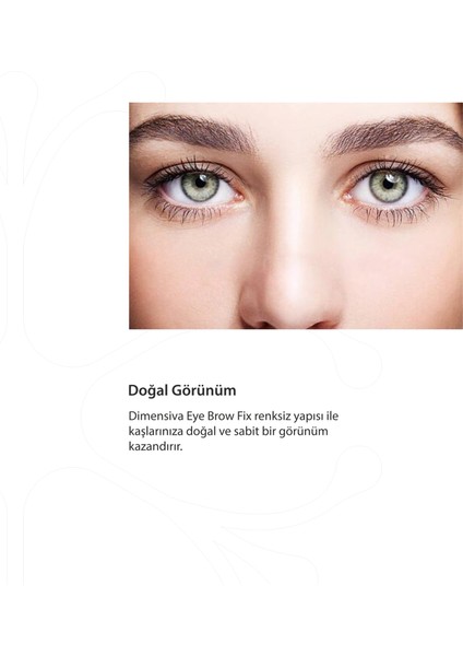 Dımensıva Eyebrow Fix Kaş Sabitleyici / Şekillendirici modelleri