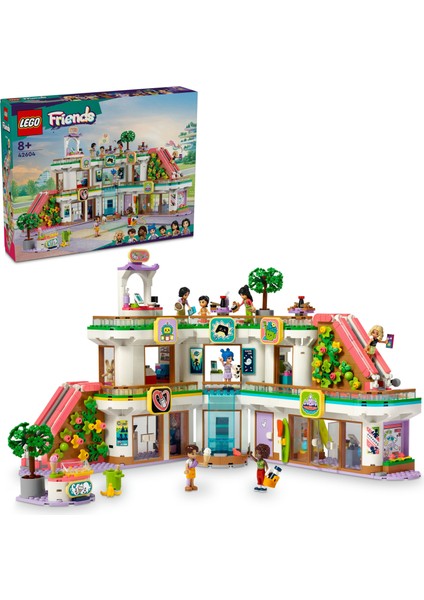 ® Friends Heartlake City Alışveriş Merkezi 42604 - 8 Yaş & Üzeri Çocuklar için Yaratıcı Oyuncak Yapım Seti (1237 Parça)
